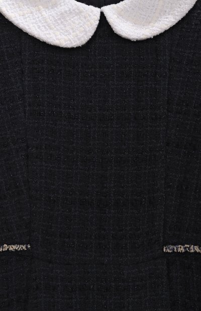 Твидовое платье EIRENE темно-синего цвета по цене 28900 руб., арт. PF252602/10A-14A, фото 3 Твидовое платье EIRENE, арт. PF252602/10A-14A, фото 3