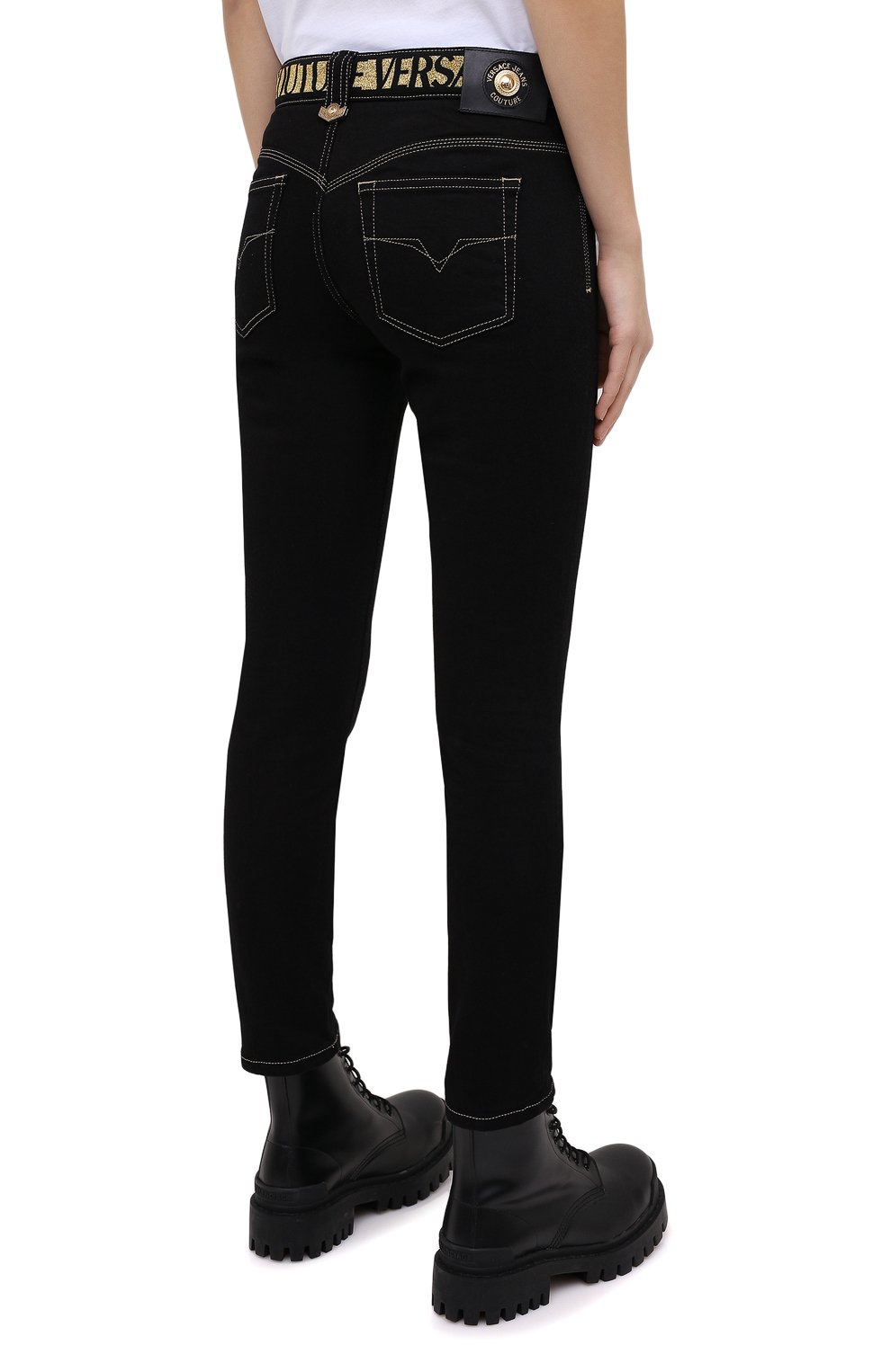 Джинсы VERSACE JEANS COUTURE, арт. A1HZB0JJ-ZDM510 JEGGING IC0N EL.VJC/ALL54, фото 4