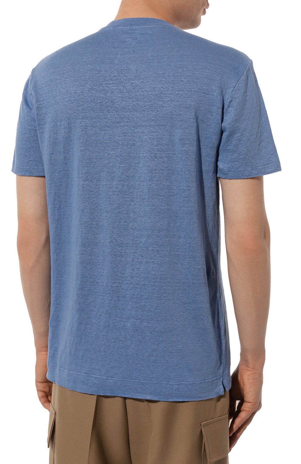 Льняная футболка FEDELI, арт. 7UED0151, фото 4