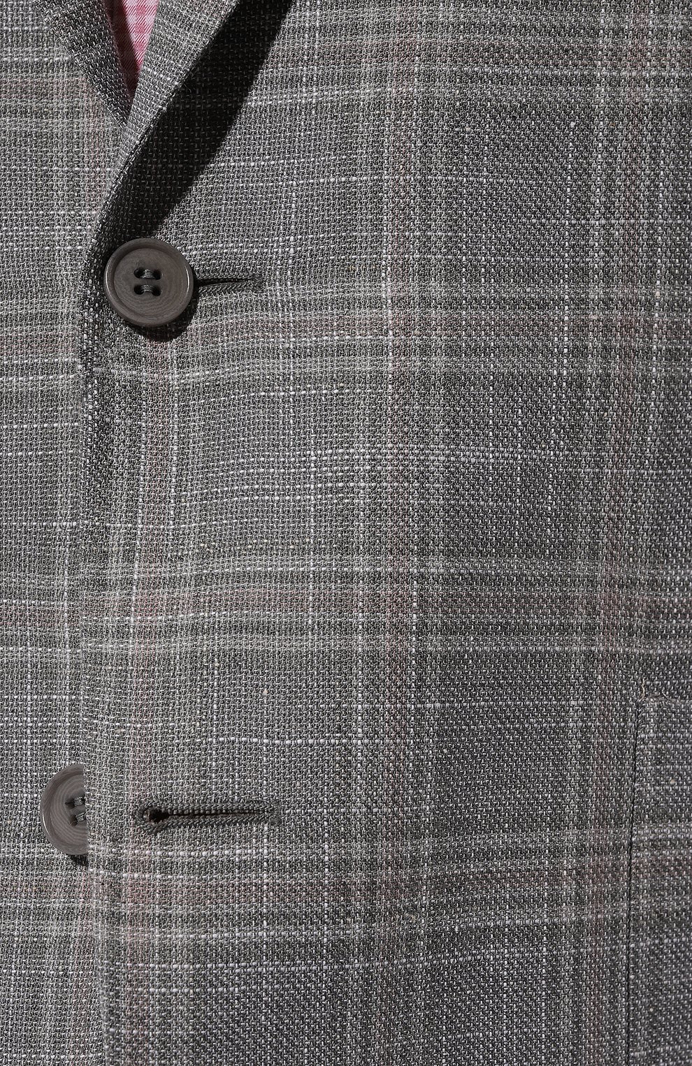 Пиджак из шерсти и хлопка CANALI, арт. 11288/FC05154, фото 5