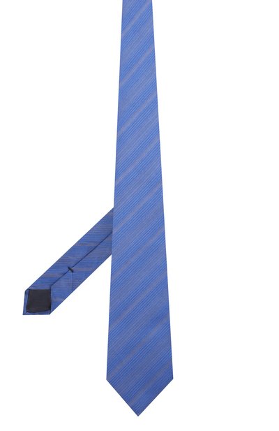 Галстук из хлопка и шелка GIORGIO ARMANI синего цвета по цене 19300 руб., арт. 360054/2R903, фото 3 Галстук из хлопка и шелка GIORGIO ARMANI, арт. 360054/2R903, фото 3