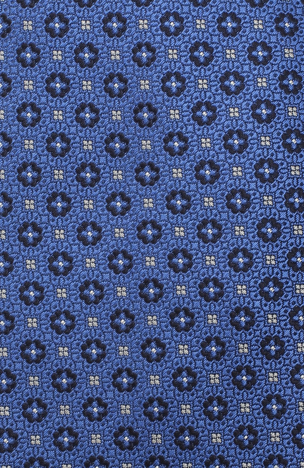 Шелковый галстук CANALI синего цвета по цене 10550 руб., арт. 70/HJ02853, фото 3 Шелковый галстук CANALI, арт. 70/HJ02853, фото 3