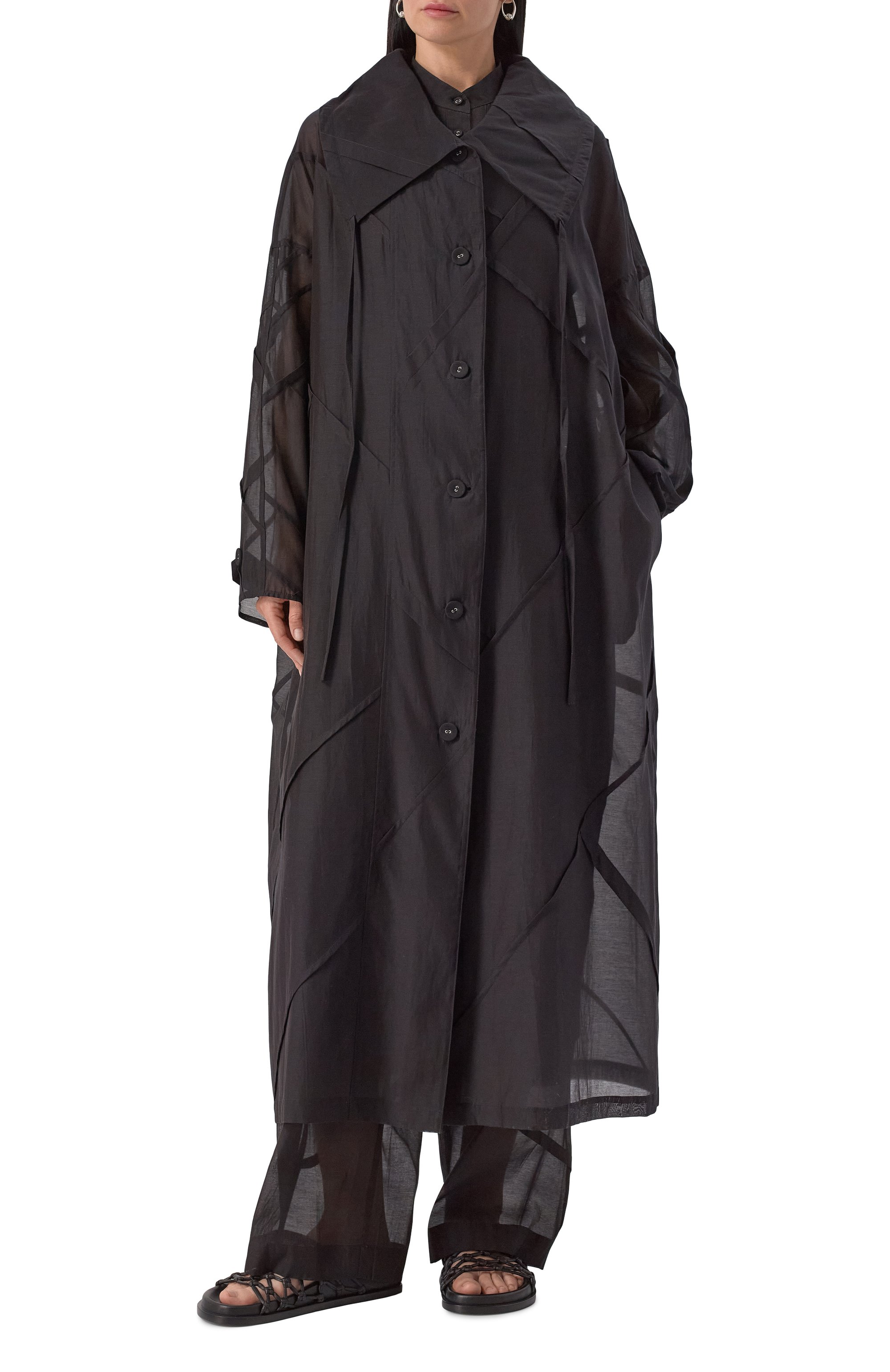 Плащ из хлопка и шелка CO, арт. 6616CSVS-S25, фото 3