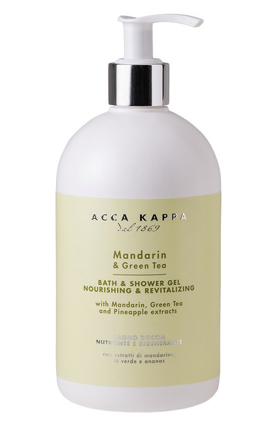 Женского гель для душа и ванны mandarin &amp; green tea (500ml) ACCA KAPPA, арт. 853543