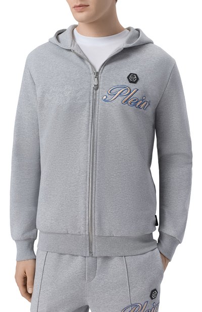 Хлопковая толстовка PHILIPP PLEIN, арт. SAFC MJB3953 PTE180N, фото 3