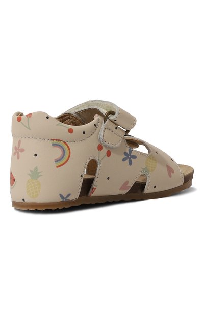 Кожаные сандалии FALCOTTO кремового цвета по цене 9630 руб., арт. 1500737/A3/18-26, фото 3 Кожаные сандалии FALCOTTO, арт. 1500737/A3/18-26, фото 3