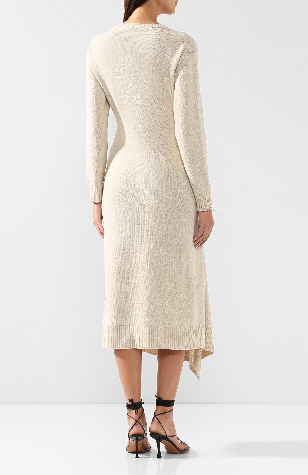 Шерстяное платье-миди CELINE, арт. 26BX2791C, фото 4