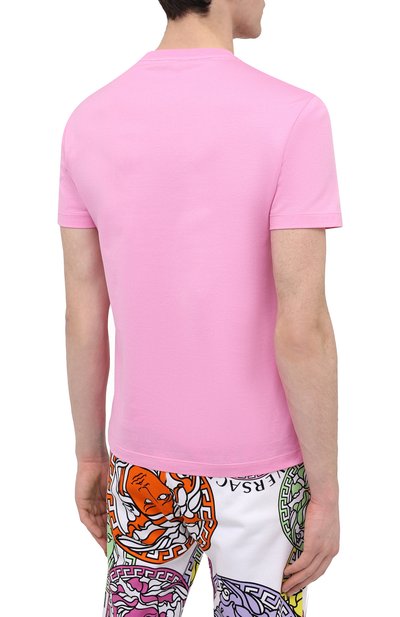 Хлопковая футболка VERSACE, арт. A87573/A228806, фото 4