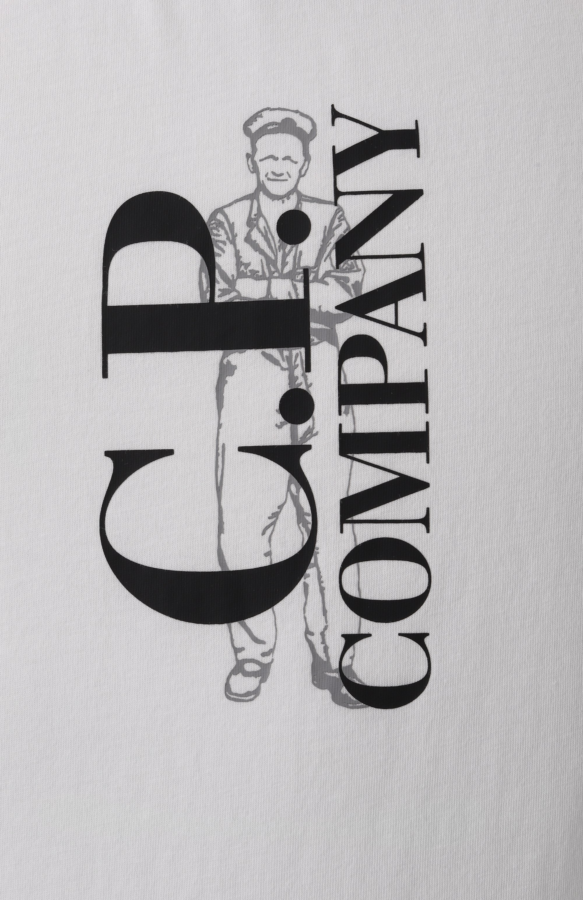 Хлопковая футболка C.P. COMPANY, арт. 18CMTS177A005100W, фото 6