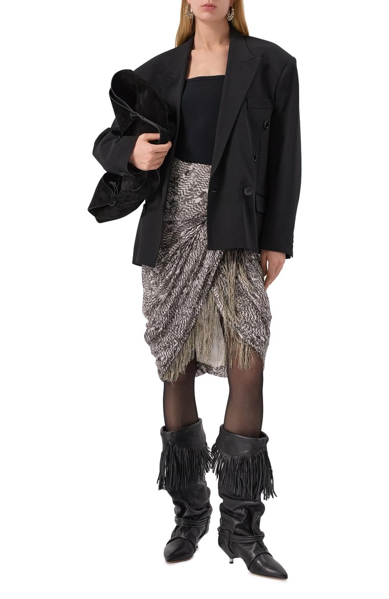 Шерстяной жакет ISABEL MARANT, арт. 24A/VE0140FE-B1F01I, фото 2