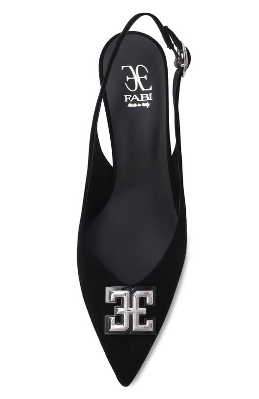 Замшевые туфли Fabi FD9072/CAM0SCI0NE Чёрный  FD9072/CAM0SCI0NE Фото 6