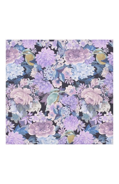 Шелковый платок ETON фиолетового цвета по цене 4635 руб., арт. A000 32117, фото 3 Шелковый платок ETON, арт. A000 32117, фото 3