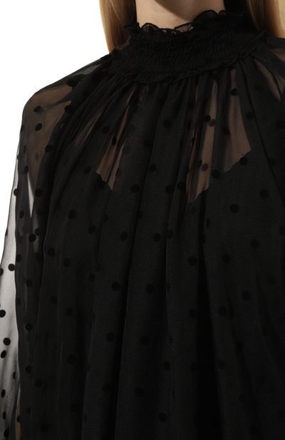 Платье THE KOOPLES черного цвета по цене 42050 руб., арт. FR0B29071K, фото 5 Платье THE KOOPLES, арт. FR0B29071K, фото 5