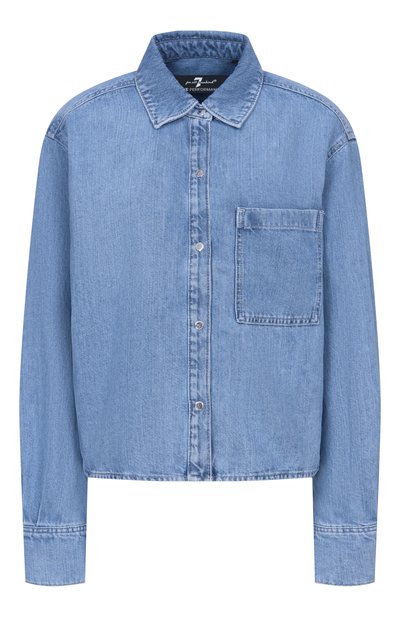 Женская джинсовая рубашка ivy 7 FOR ALL MANKIND, арт. 7U7J0U03-IRI