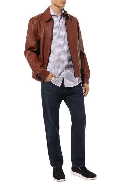 Хлопковая рубашка PAUL&SHARK разноцветного цвета по цене 29950 руб., арт. 23413074J, фото 2 Хлопковая рубашка PAUL&SHARK, арт. 23413074J, фото 2