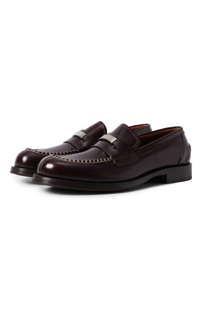 Мужские кожаные пенни-лоферы perugino DOLCE & GABBANA, арт. A30291/A0780