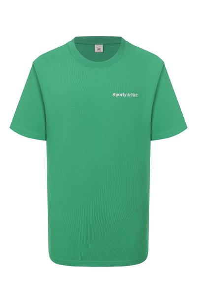 Женская хлопковая футболка SPORTY AND RICH, арт. T011973086GR19