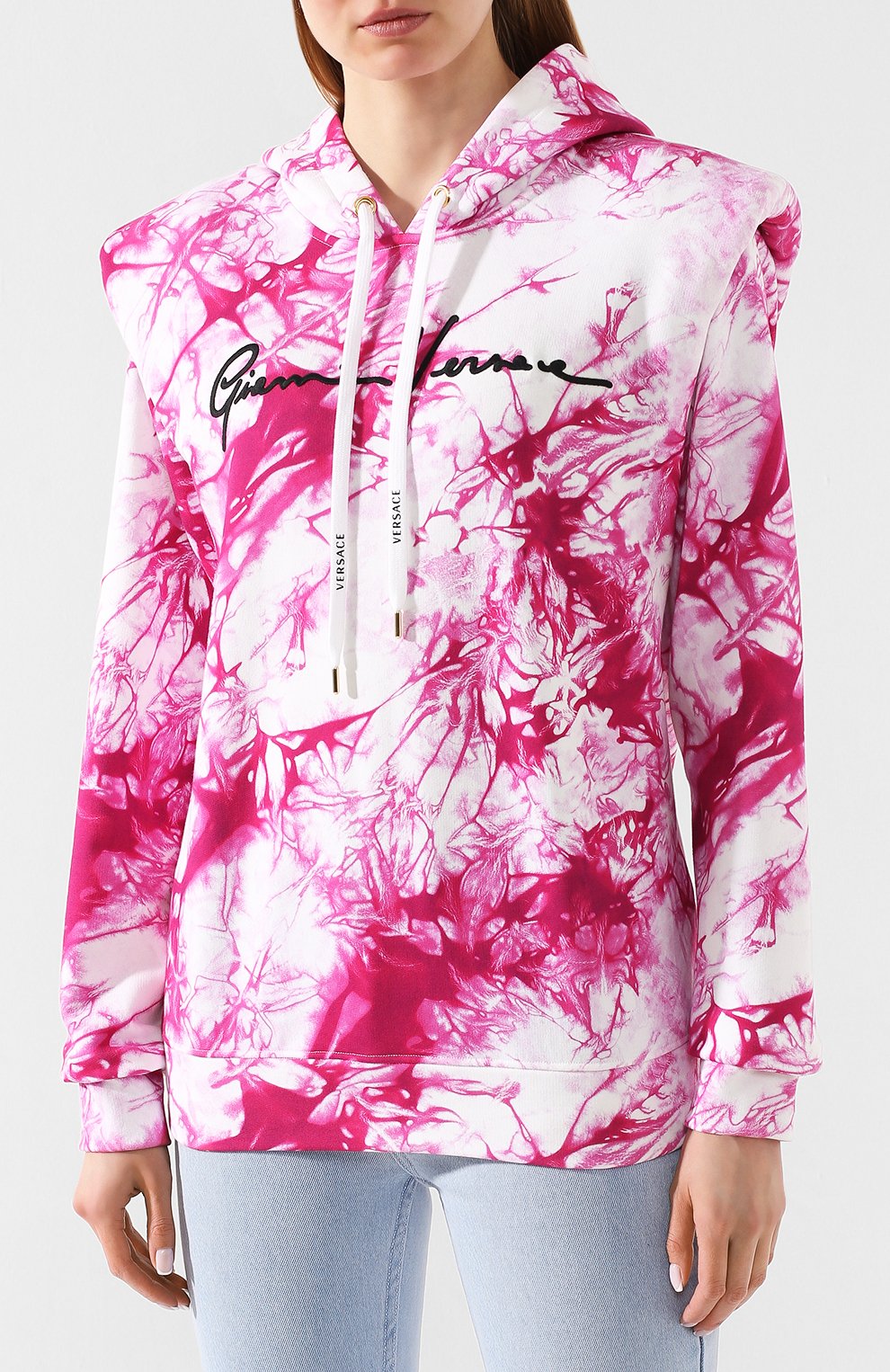 Хлопковое худи VERSACE, арт. A86629/A234708, фото 3