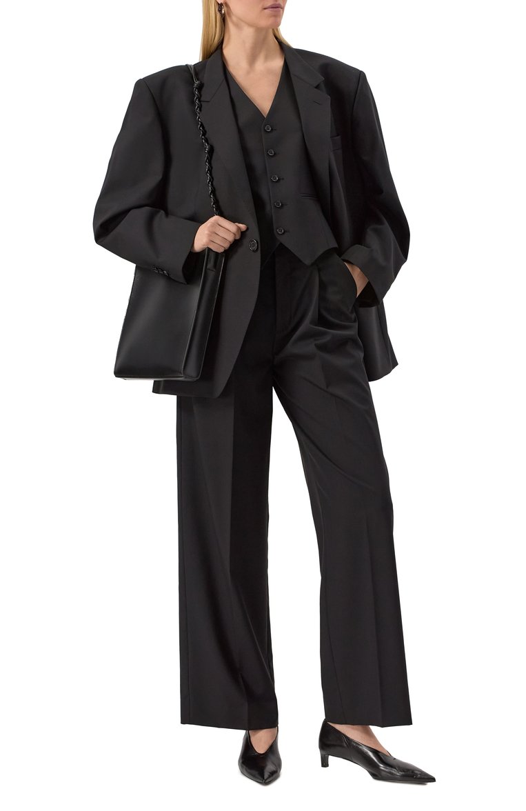 Женская сумка tangle medium JIL SANDER черного цвета, арт. J07WG0023/P4841 | Фото 7 (Размер: medium; Материал: Натуральная кожа; Сумки-технические: Сумки через плечо; Автоматизация состава: Проставлено; Автоматизация ТО: Проставлено)