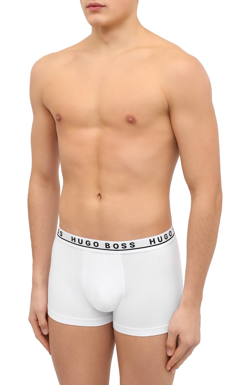 Комплект из трех хлопковых боксеров BOSS, арт. 50325403, фото 6