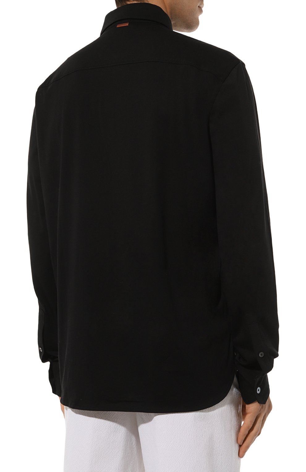 Хлопковая рубашка ZEGNA, арт. UB360A5/B766001, фото 4