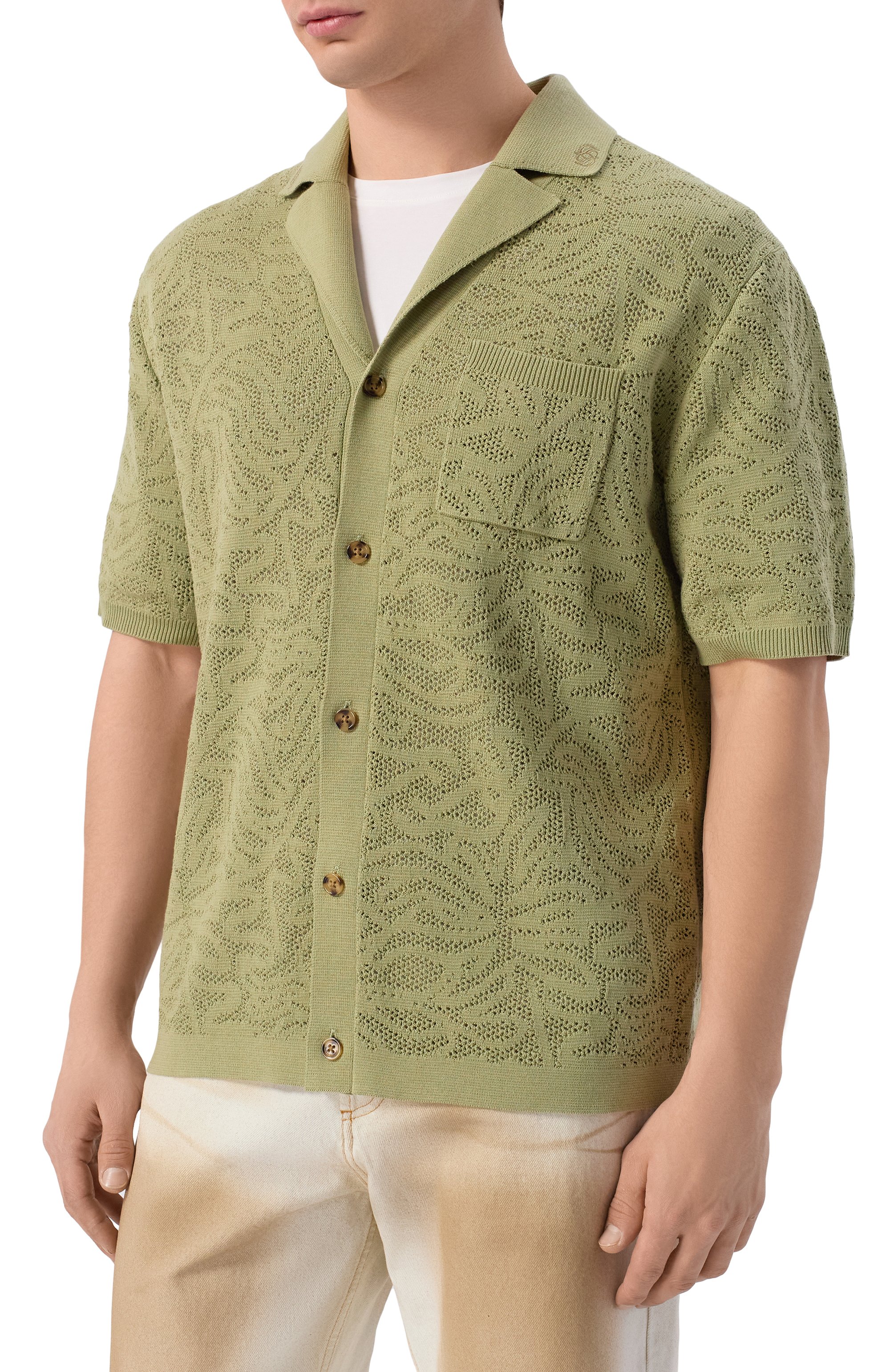 Хлопковый кардиган DROLE DE MONSIEUR, арт. K-CA174-C0293-KK, фото 3