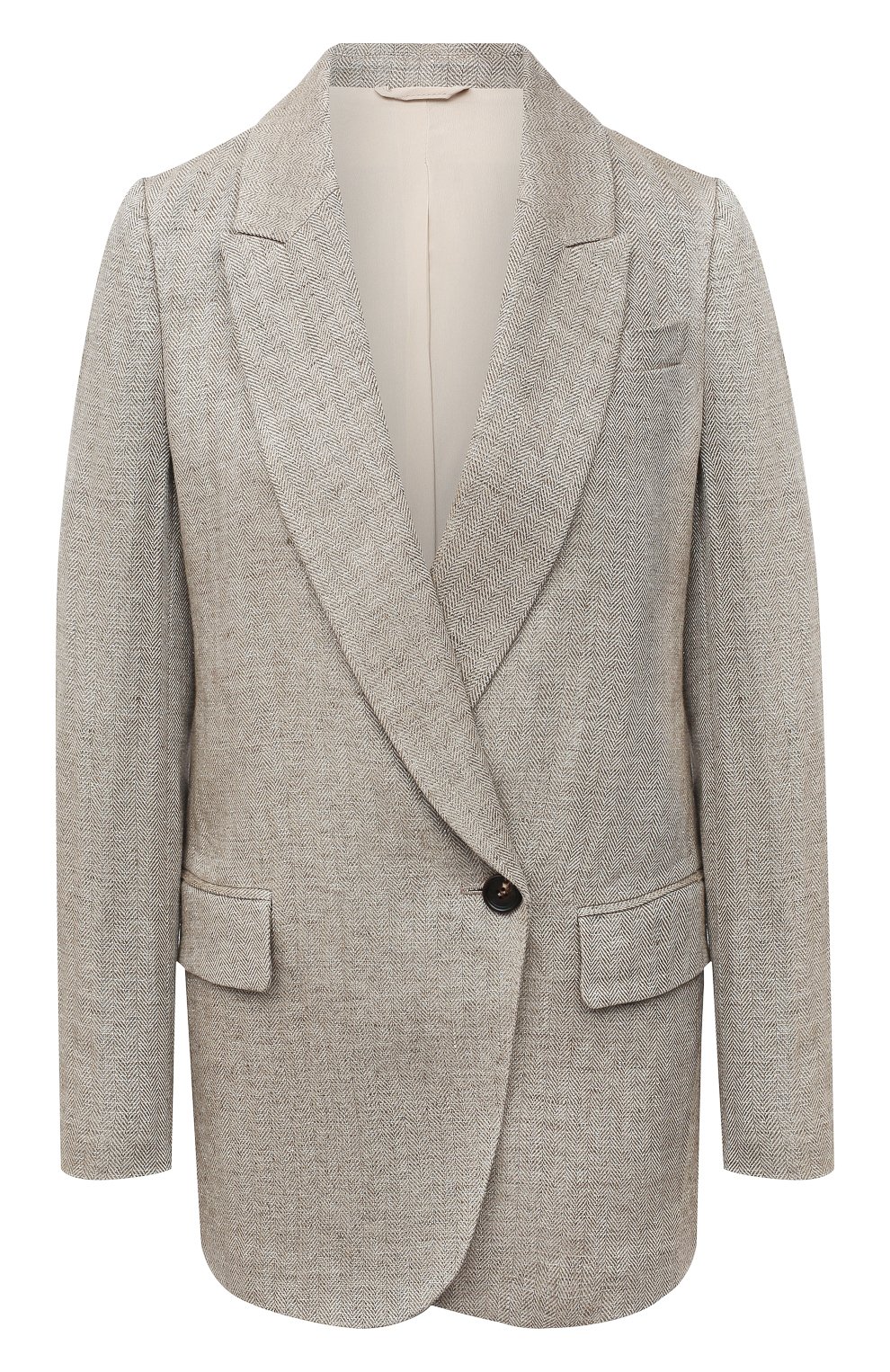 Льняной жакет BRUNELLO CUCINELLI, арт. MH5942200, фото 1