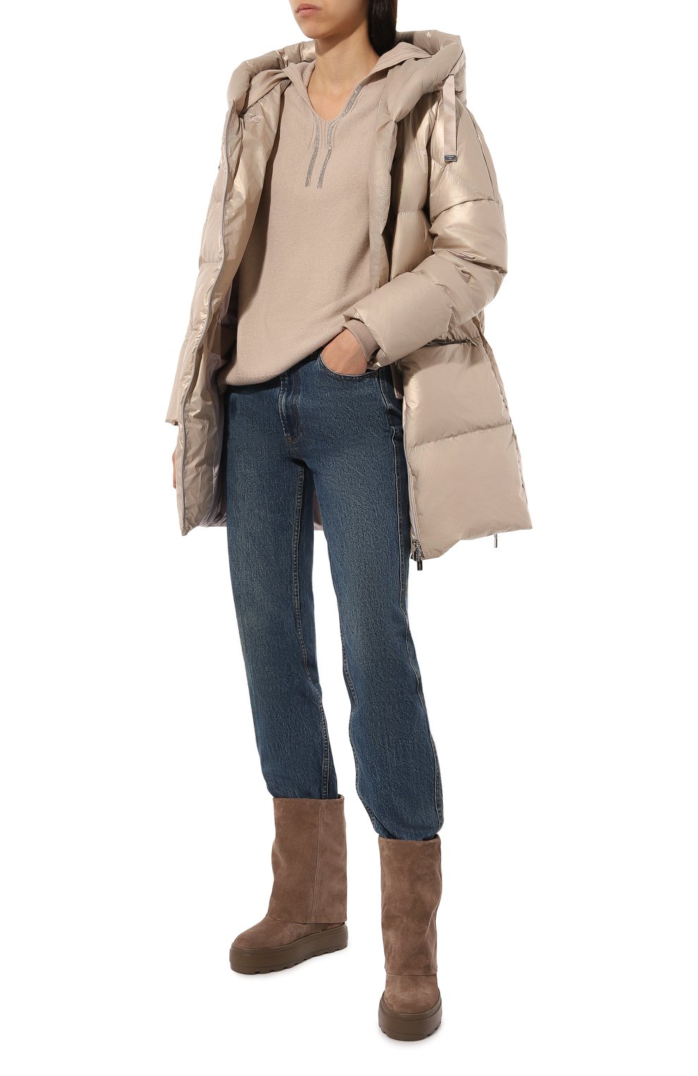 Худи из кашемира и вискозы D.EXTERIOR, арт. 59066, фото 2