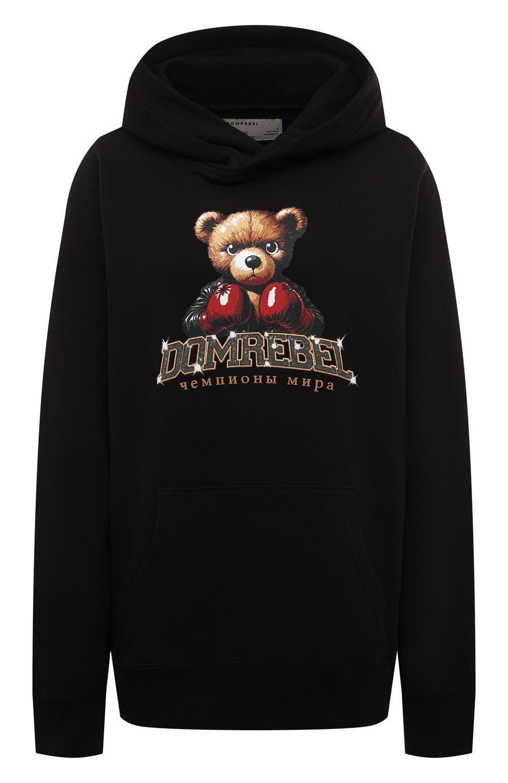 Хлопковое худи DOMREBEL, арт. PUNCHLINE/H00DIE, фото 1