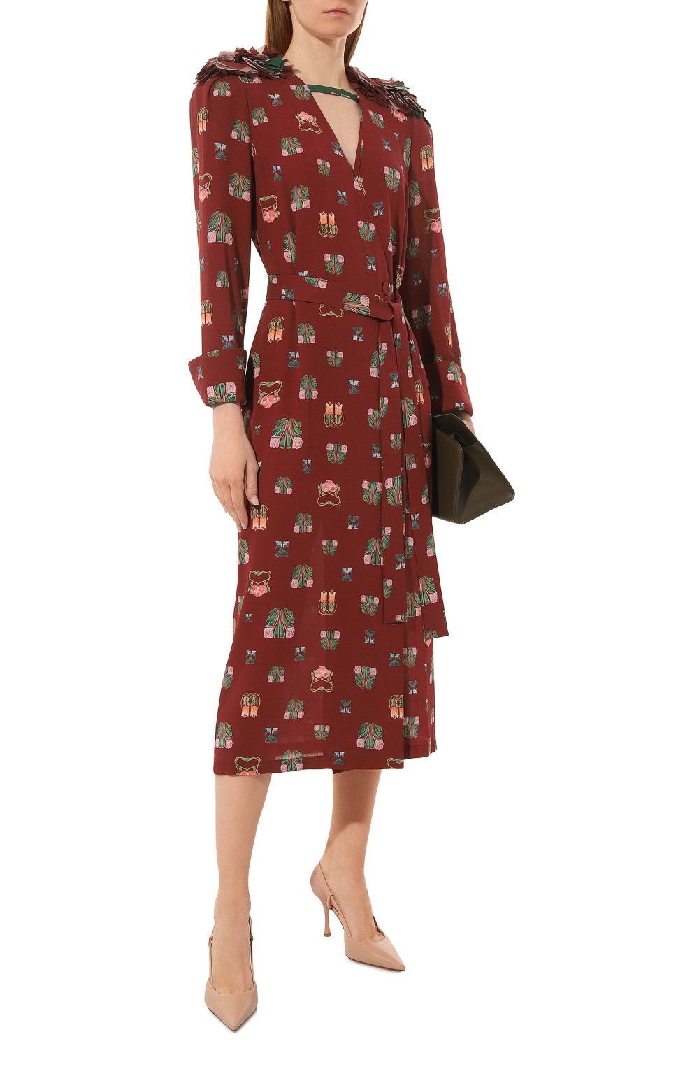 Шелковое платье ULYANA SERGEENKO, арт. ABM009FW22P 1464т22, фото 2