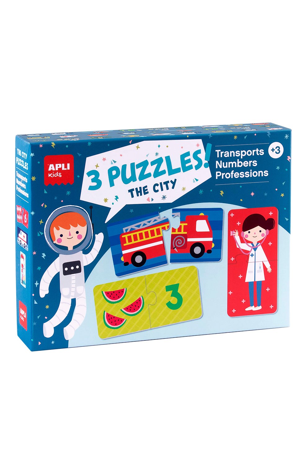 Набор пазлов город APLI KIDS, арт. 18797, фото 2