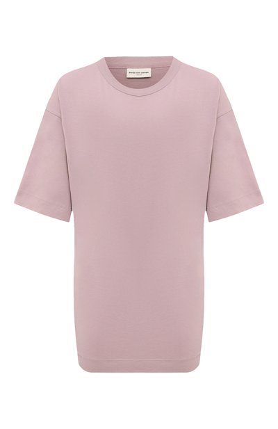 Женская хлопковая футболка DRIES VAN NOTEN, арт. 011102-8600