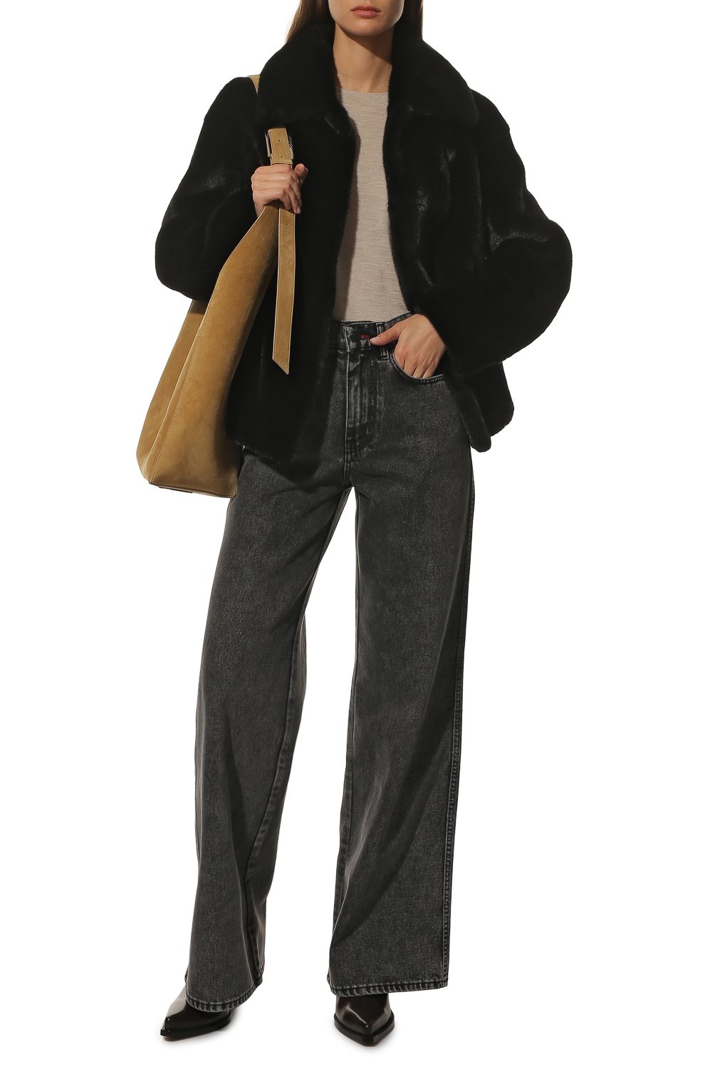 Шуба из меха норки VICTORIA KUSENKOVA, арт. 762800002588, фото 2