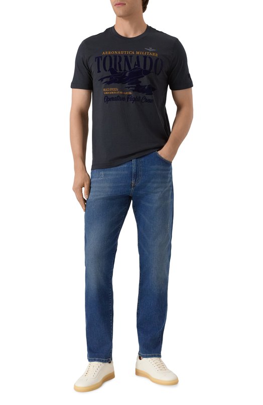 Джинсы Aeronautica Militare 251PJ205CT3528 Синий  251PJ205CT3528 Фото 2