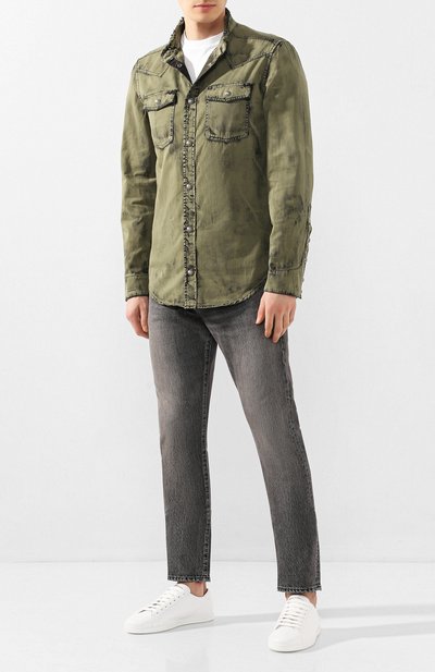 Джинсовая рубашка BALMAIN, арт. TH12159/Z220, фото 2