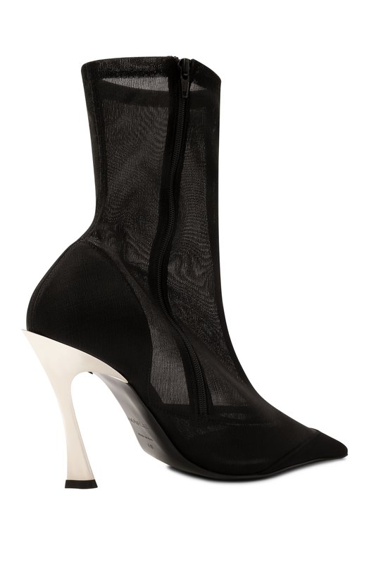 Комбинированные ботильоны Mugler MUSS24SC012_CX001 Чёрный  MUSS24SC012_CX001 Фото 5