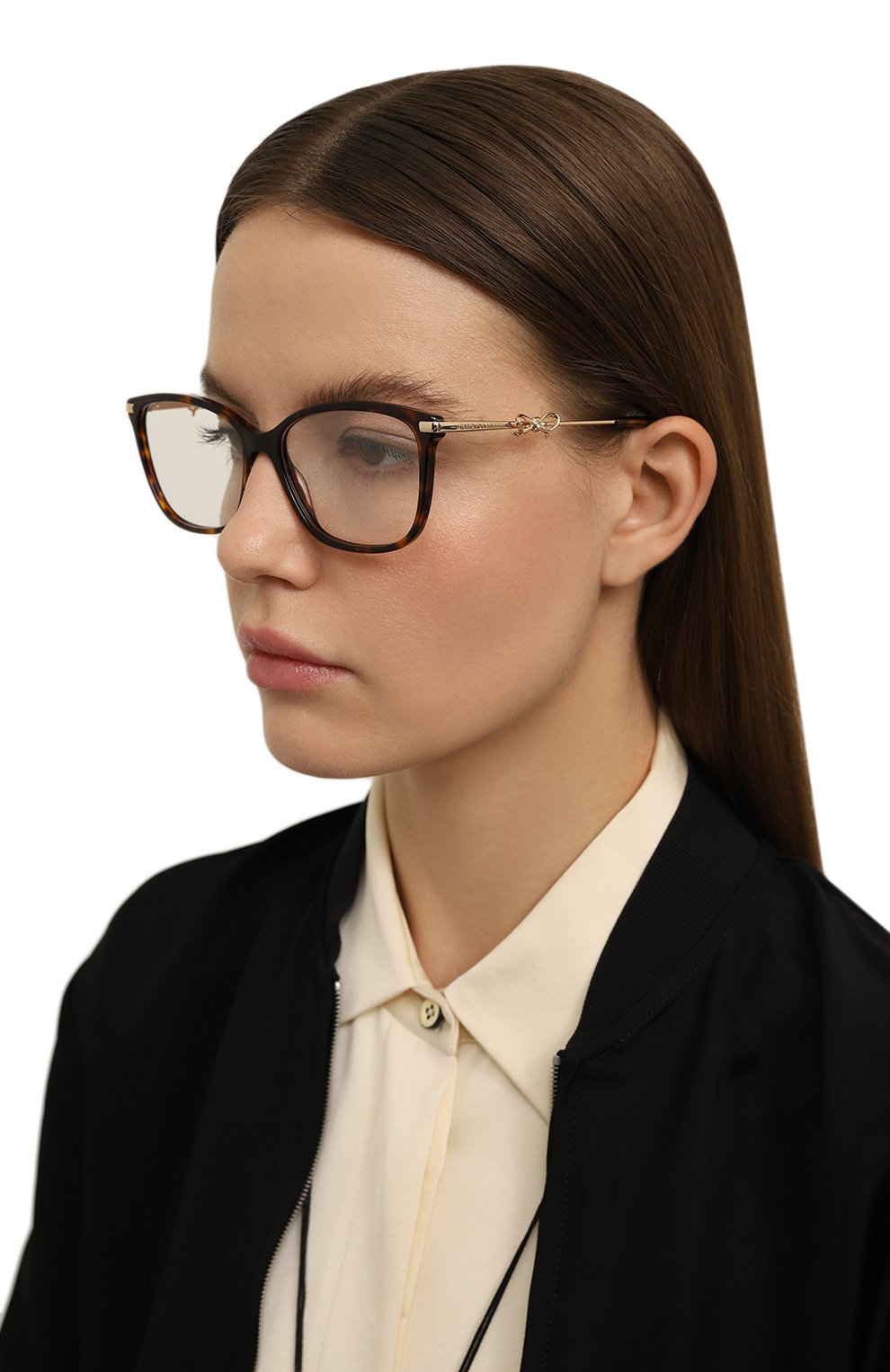 Оправа CAROLINA HERRERA коричневого цвета по цене 21300 руб., арт. HER0218 LVL, фото 2 Оправа CAROLINA HERRERA, арт. HER0218 LVL, фото 2