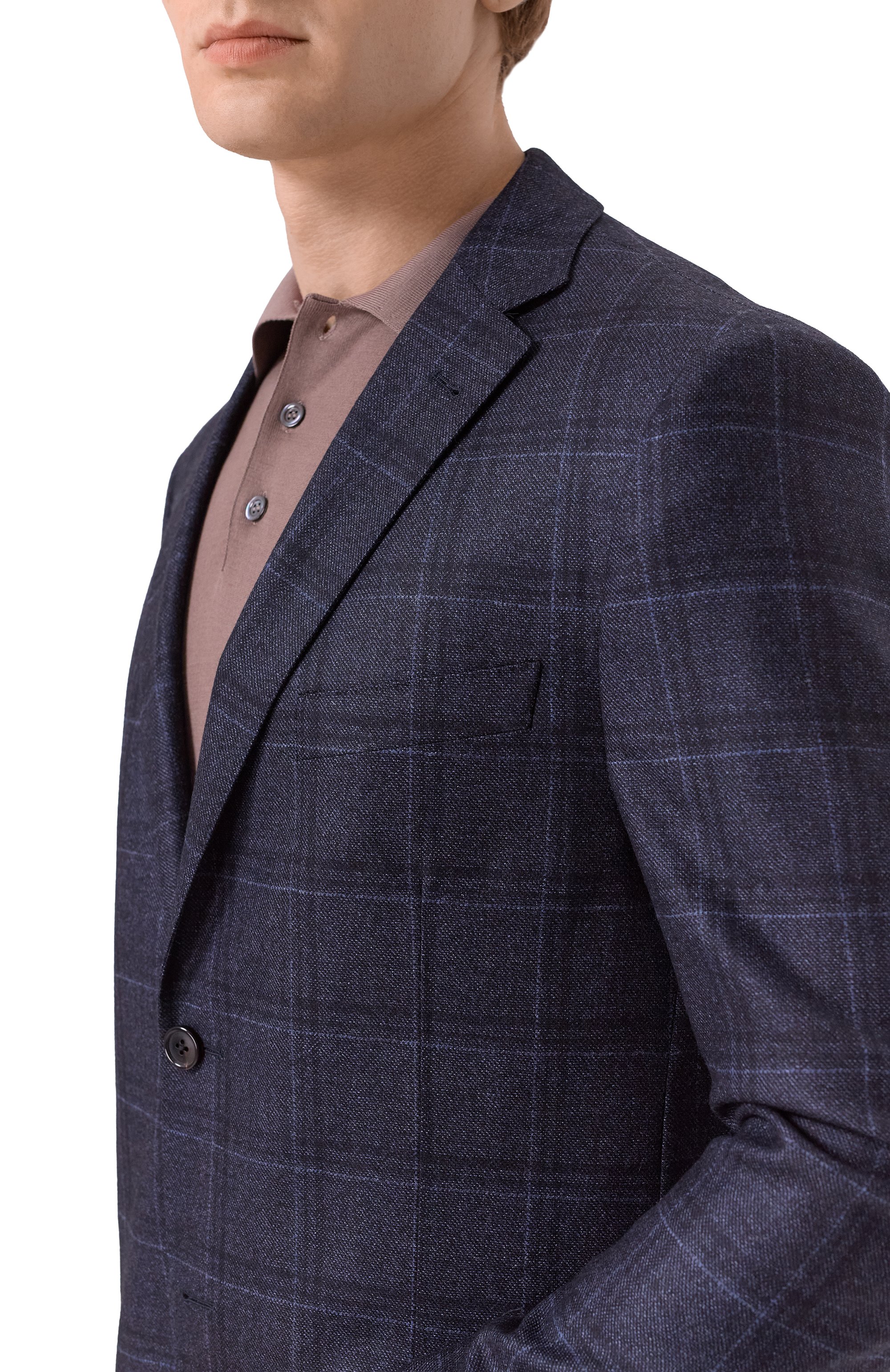 Шерстяной пиджак CORNELIANI, арт. 266002-2616216, фото 6