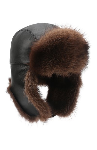 Шапка-ушанка из меха фишера VICTORIA KUSENKOVA, арт. 338506949158, фото 1