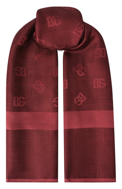 Женский шаль из шелка и кашемира DOLCE & GABBANA, арт. FS209A/GDD0W
