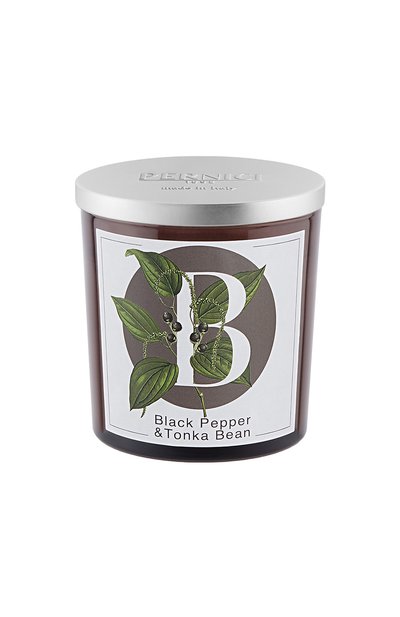 Свеча black pepper &amp; tonka bean (350g) PERNICI, арт. 8001962075008