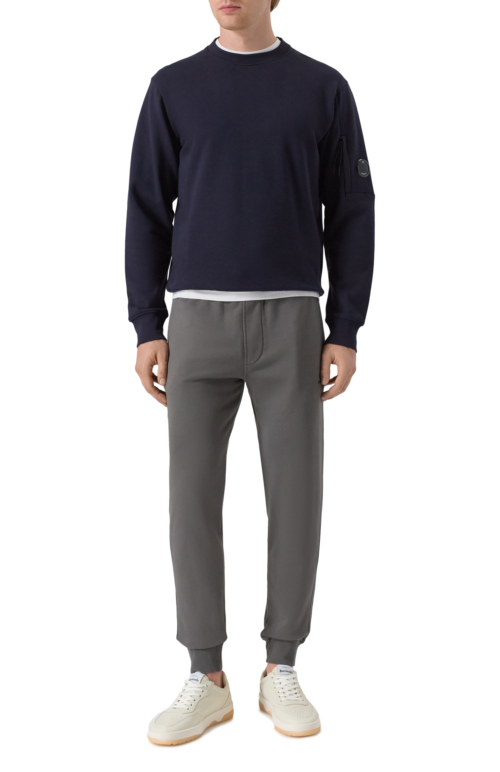 Хлопковый свитшот C.P. COMPANY, арт. 18CMSS023A005086W, фото 2