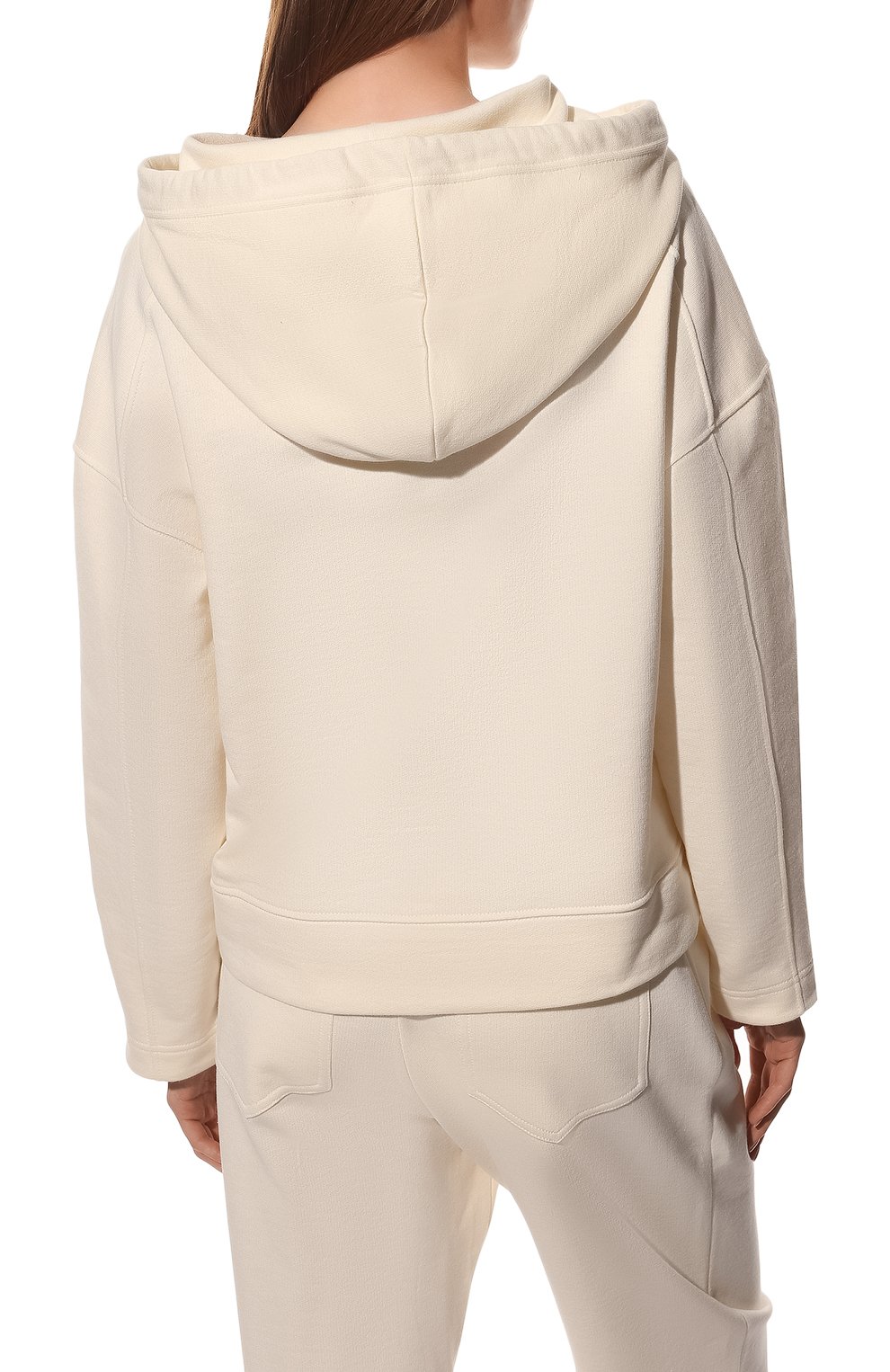 Хлопковый костюм PIETRO BRUNELLI кремового цвета по цене 22600 руб., арт. TU2109 MI/C00286, фото 3 Хлопковый костюм PIETRO BRUNELLI, арт. TU2109 MI/C00286, фото 3