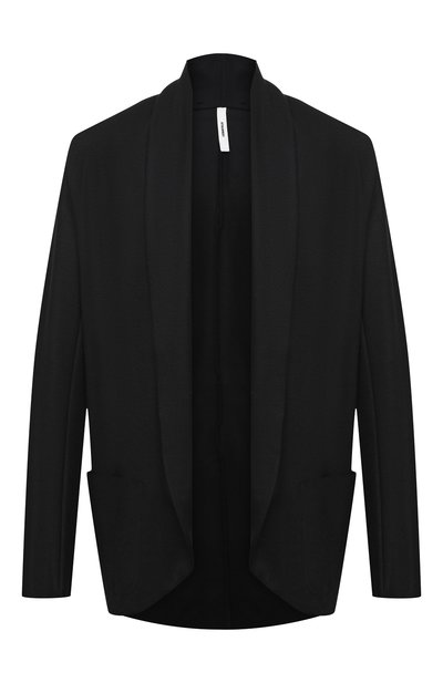 Шерстяной кардиган KAZUYUKI KUMAGAI черного цвета по цене 31150 руб., арт. AJ03-227, фото 1 Шерстяной кардиган KAZUYUKI KUMAGAI, арт. AJ03-227, фото 1