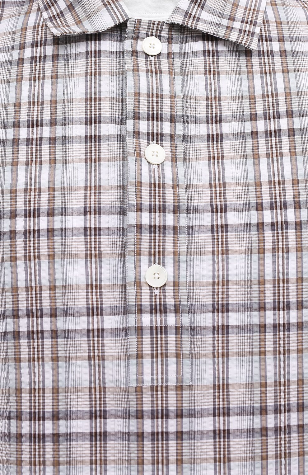 Хлопковая рубашка ZEGNA, арт. UWX37/SCM9, фото 5