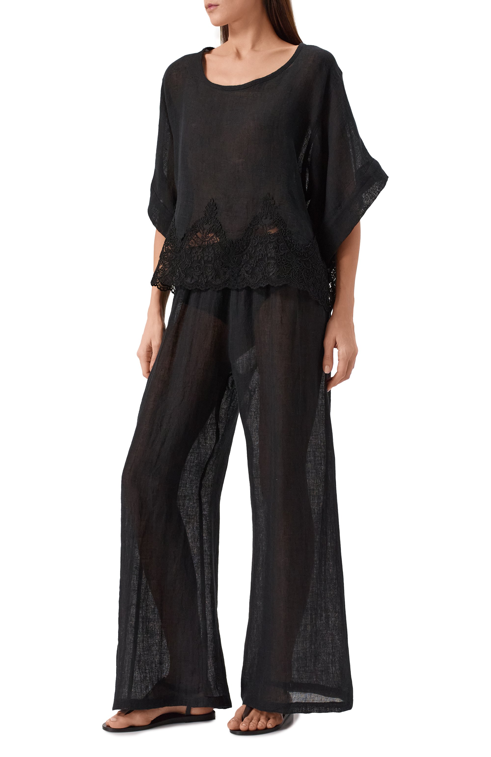 Льняные брюки MAURIZIO, арт. W01392179, фото 2