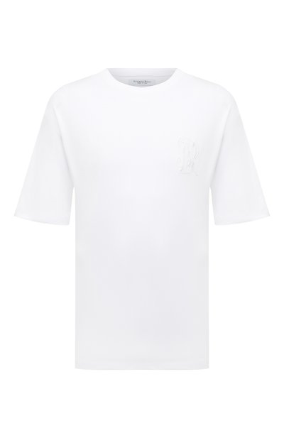 Мужская хлопковая футболка STEFANO RICCI, арт. MNH3302640/LUXT