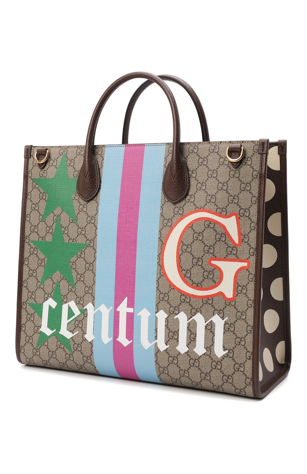 Сумка-тоут GUCCI коричневого цвета по цене 257760 руб., арт. 674148/UQHHG, фото 4 Сумка-тоут GUCCI, арт. 674148/UQHHG, фото 4