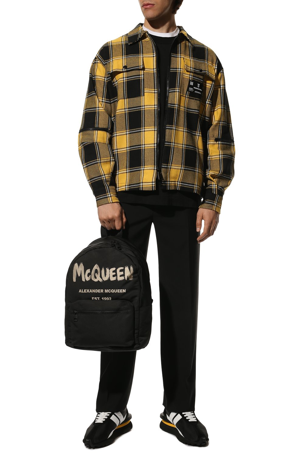 Текстильный рюкзак ALEXANDER MCQUEEN, арт. 646457/1AABW, фото 3