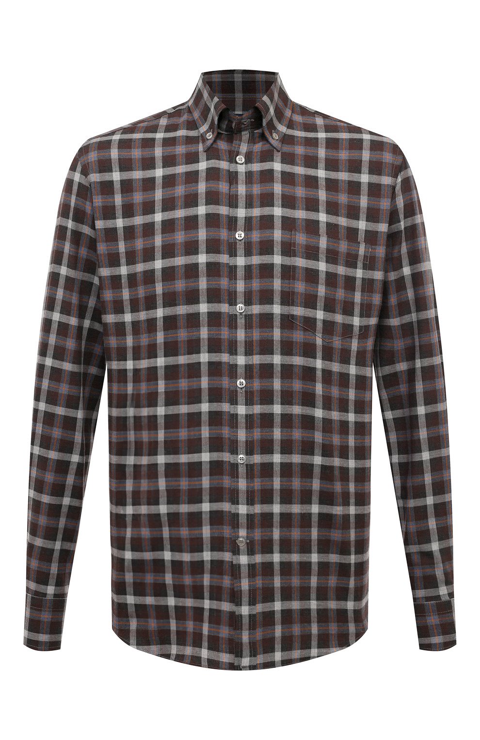 Хлопковая рубашка PAUL&SHARK, арт. 14313067CF, фото 1